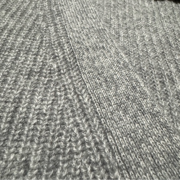 rag & bone Light Gray Ribbed Cardigan - Picture 6 of 14